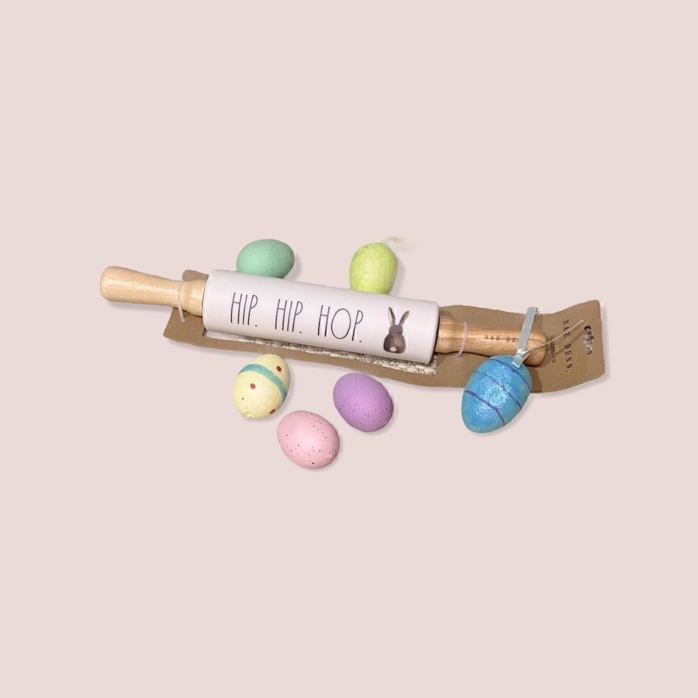 Rae Dunn Easter Rolling Pin - Picture 2 of 7